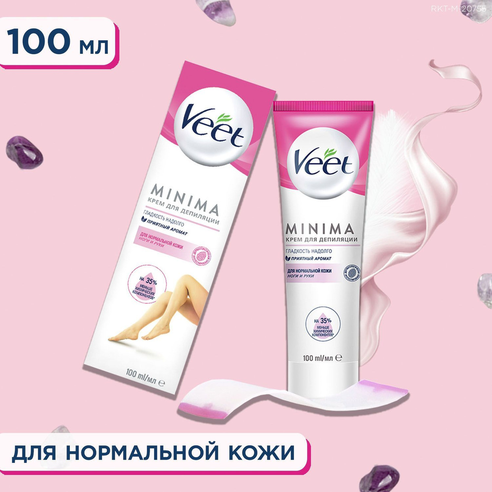 Veet MINIMA Крем для депиляции для нормальной кожи, 100мл #1