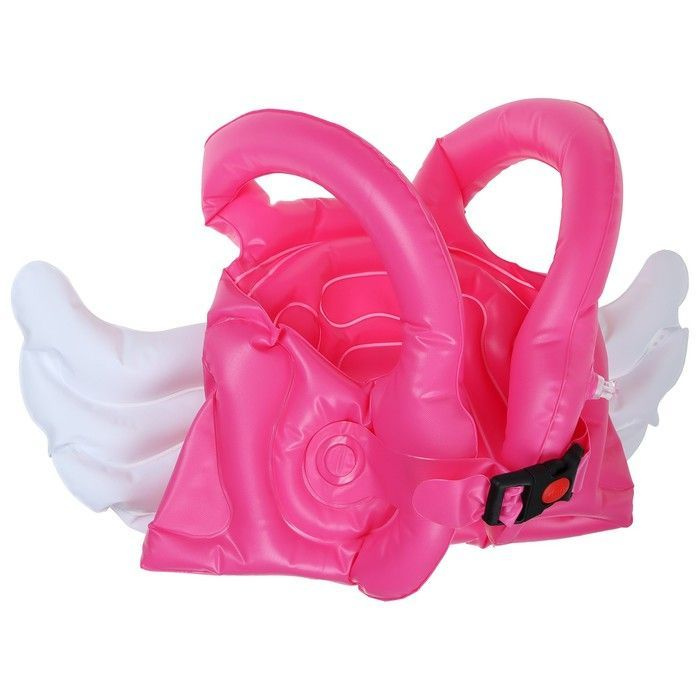 Жилет для плавания "Ангелочек" 30х49 см, цвет розовый #1
