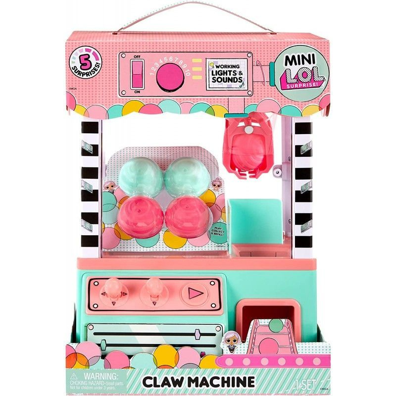 L.O.L. Surprise! Minis Claw Machine Playset with 5 Surprises -автомат с шариками #1