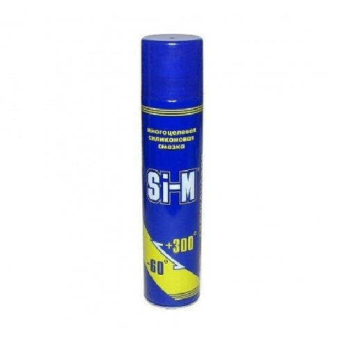 Смазка силиконовая Si-M 165 гр. для резиновых уплотнений, универсальная, спрей - 2шт  #1