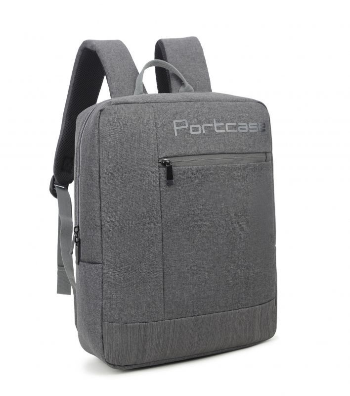 Рюкзак для ноутбука 15.6" PortCase KBP-132GR полиэстер серый #1