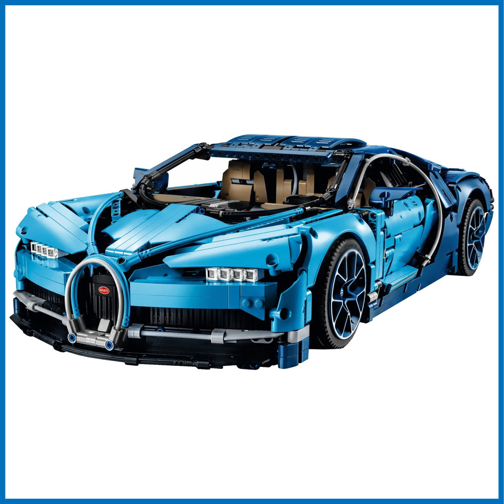 Конструктор Техника "Bugatti Chiron", 2054 детали #1