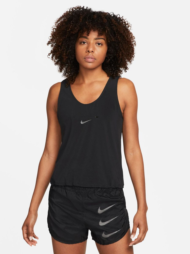 Майка Nike W Nk Df Run Dvn Cnvrtbl Tank #1