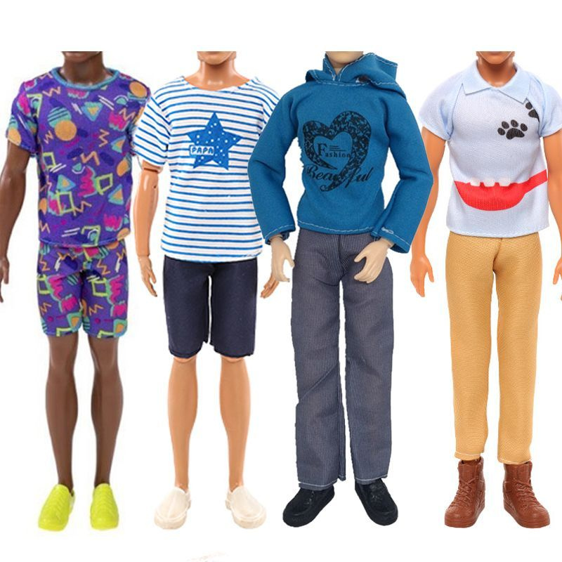 Четыре костюма Барби для бойфренда, повседневная одежда куклы Кен ...
