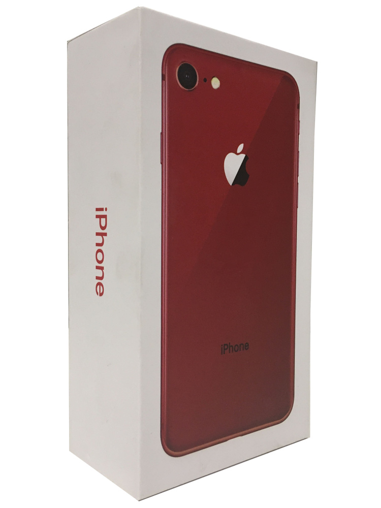 Коробка iPhone 8 Red (Красный), Муляж, Сувенирная продукция #1