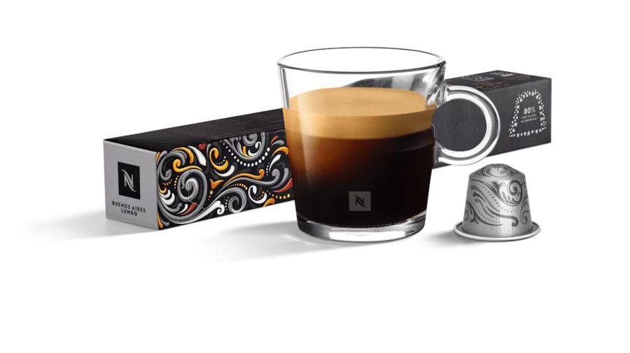 Кофе в капсулах Nespresso Buenos Aires Lungo, упаковка 10 капсул #1