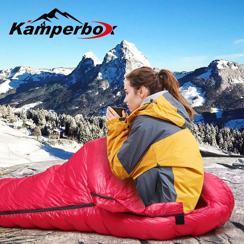 Kamperbox Спальный мешок Cпальный мешок Kamperbox, Сверхлегкий, зимний/демисезонный  #1