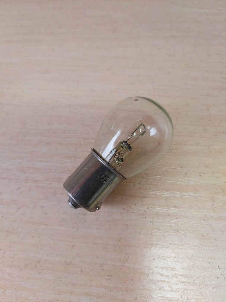 Лампа для заднего фонаря прицепа, одноконтактная (Маяк А12-21W (одноконтактн) P21W)  #1