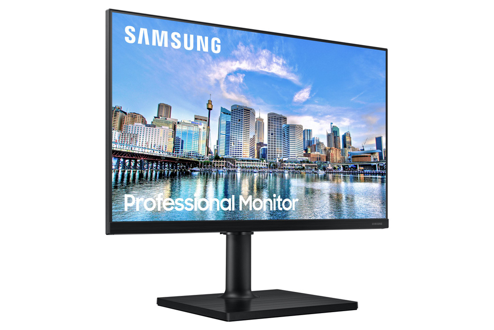 Samsung 23.8" Монитор F24T450FQI, черный #1