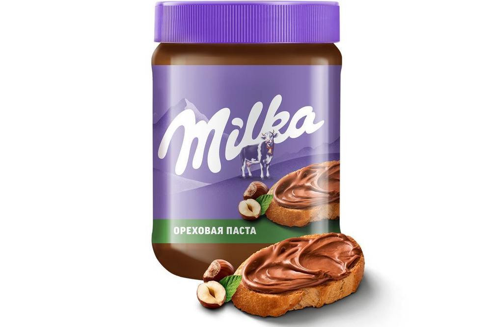 Паста ореховая Milka с добавлением какао, 350г #1