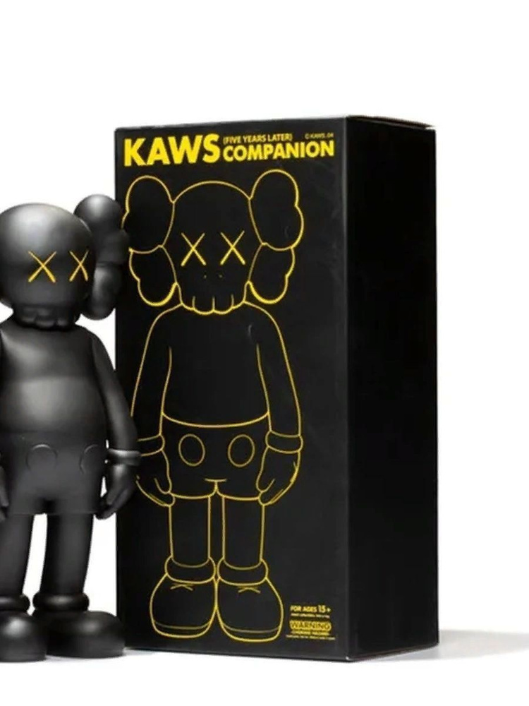 KAWS фигурка Companion Bearbrick Medicom Toy 20 см #1