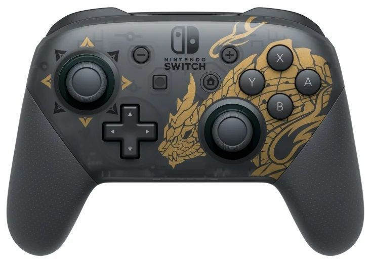 Геймпад для Nintendo Switch Pro Controller Monster Hunter Rise Edition #1