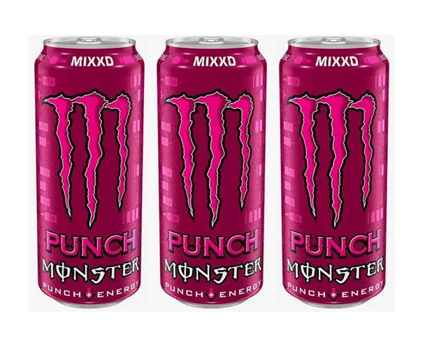 Энергетический напиток Monster Punch Mixxd Монстер Пунш Микс, 3 шт * 500 мл, Ирландия  #1