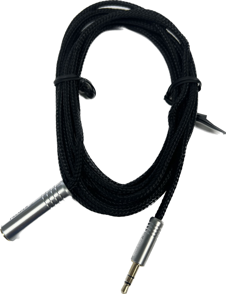Удлинитель кабеля 3.5 мм/3.5 мм, 15 м, черный #1