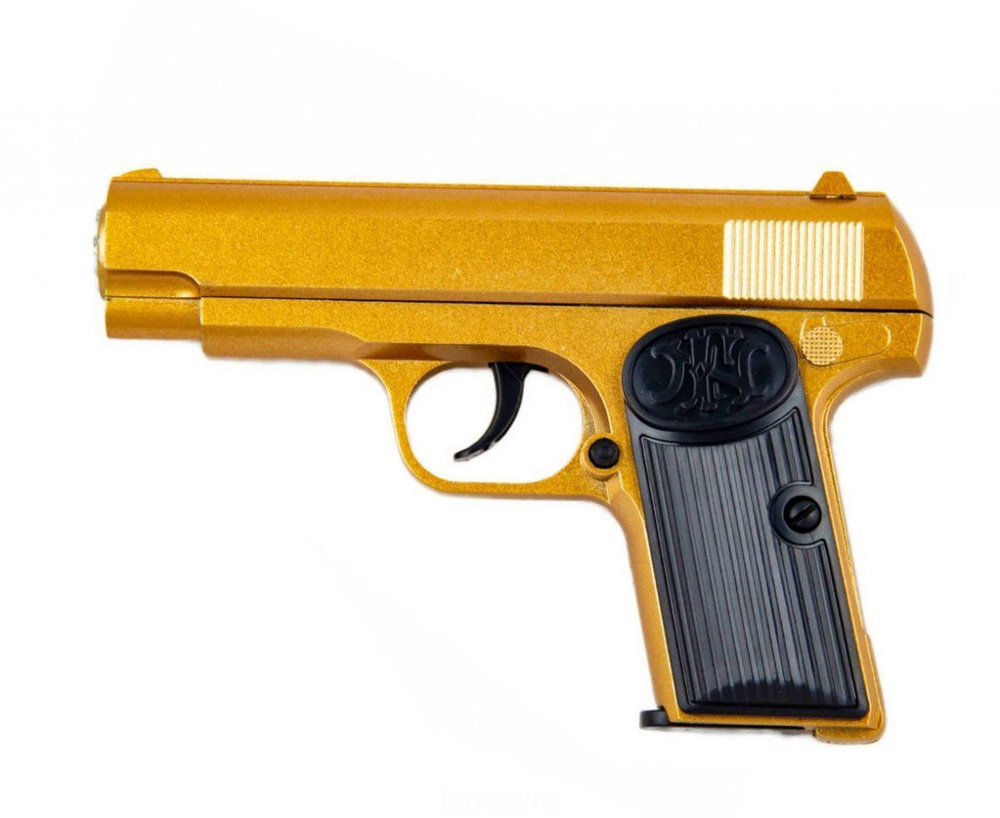 Пистолет Browning gold mini металл #1