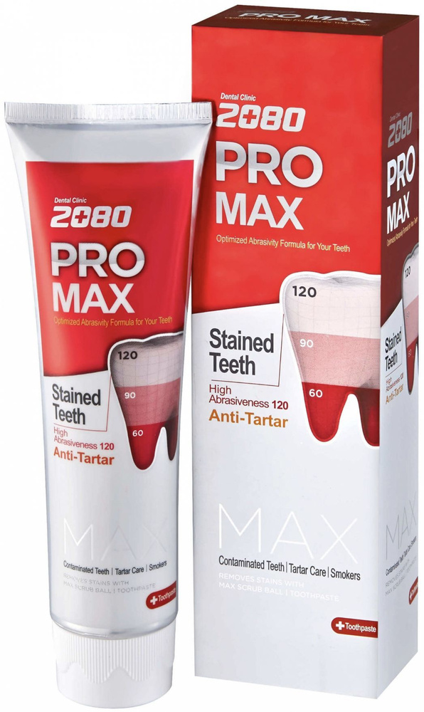 Aekyung Dental Clinic 2080 Pro Max Зубная паста Максимальная защита 125 гр  #1