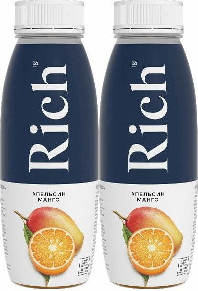 Нектар Rich апельсин-манго 0,3 л, комплект: 2 упаковки по 300 г  #1