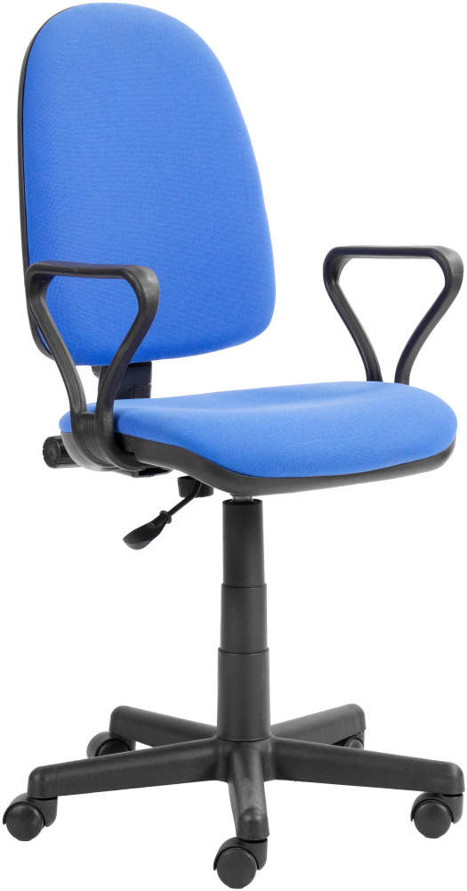 Компьютерное кресло, с поддержкой спины, ткань, синий OLSS ПРЕСТИЖ В-10  #1