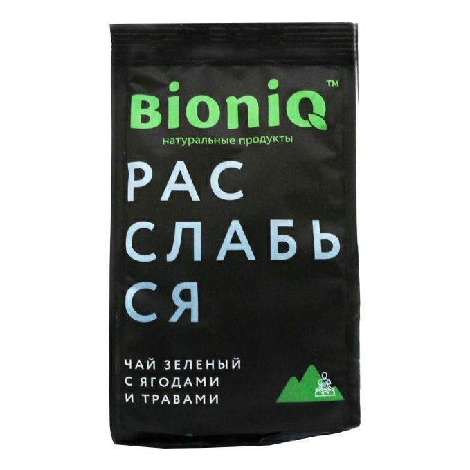 Чай зеленый Bioniq Расслабься с ягодами и травами 50 г #1