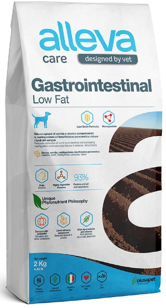 Сухой корм Alleva Care Dog Gastrointestinal Low Fat / Аллева Кэр Гастроинтестинал, для взрослых собак #1