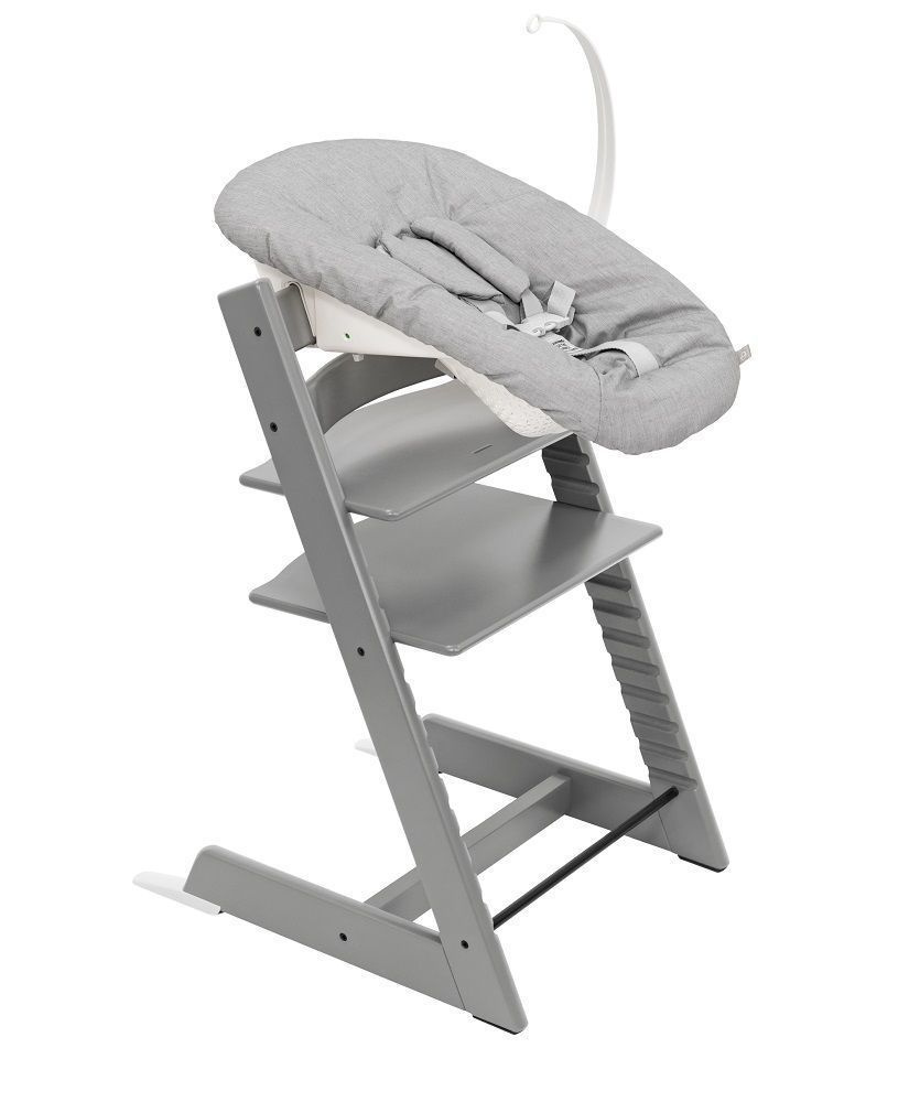 Стульчик Stokke TRIPP TRAPP с шезлонгом Newborn Set для новорожденных  #1