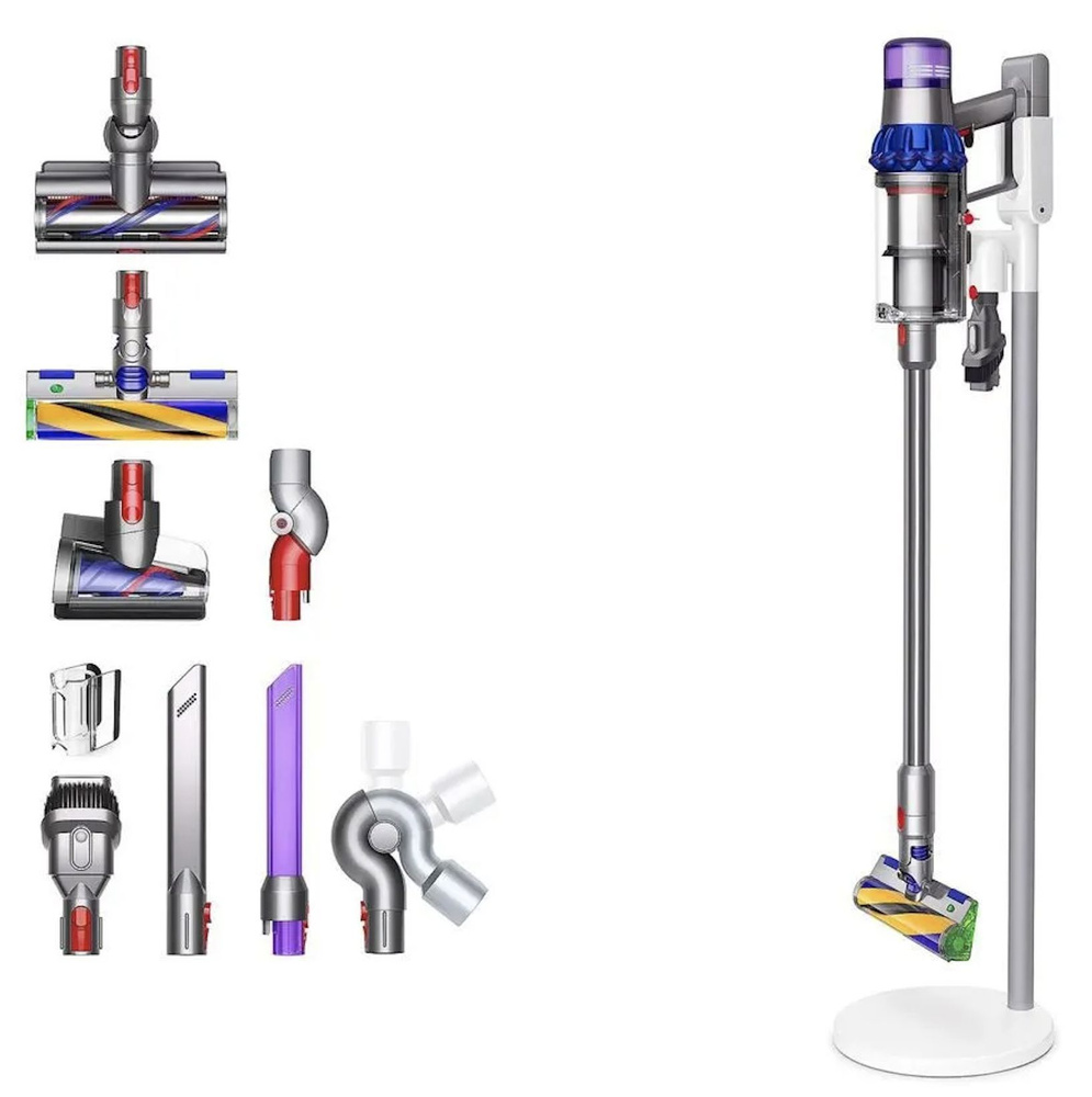 Вертикальный пылесосDyson V15 Detect Absolute PLUS SV22 беспроводной ручной пылесос + подставка  #1