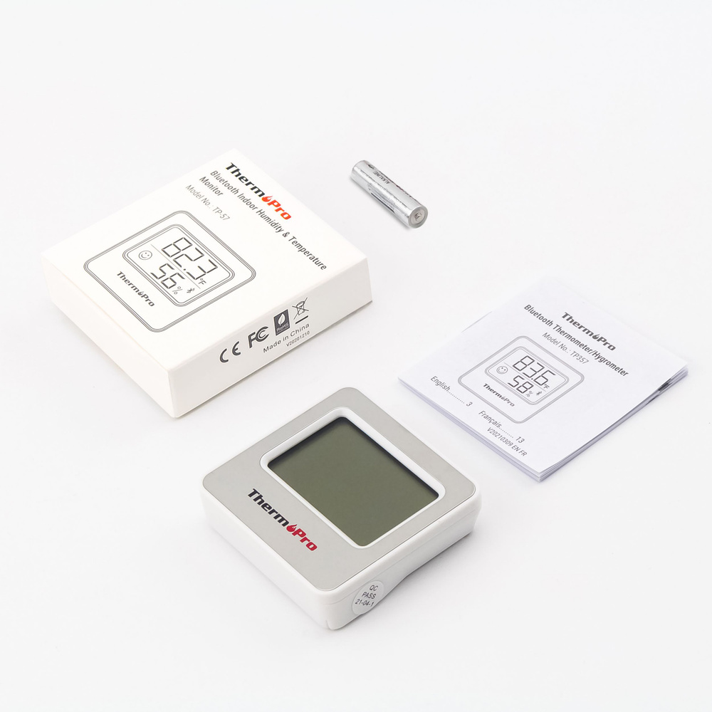 Термометр-гигрометр ThermoPro TP357 Bluetooth цифровой для помещений  #1
