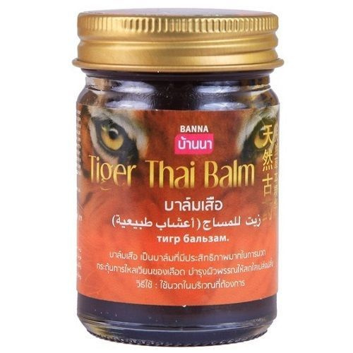 Бальзам для тела тигровый Banna Tiger Thai Balm, 50 г #1