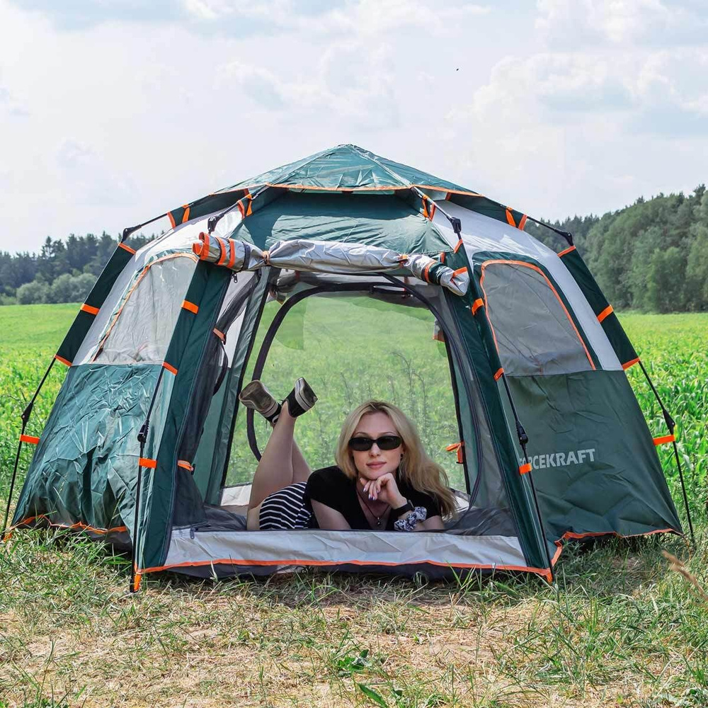 Палатка кемпинговая FORCEKRAFT FK-TENT-1 #1