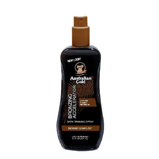 Bronzing Accelerator Dark Tanning Spray, Australian Gold, cпрей для ускорения загара 237 мл  #1