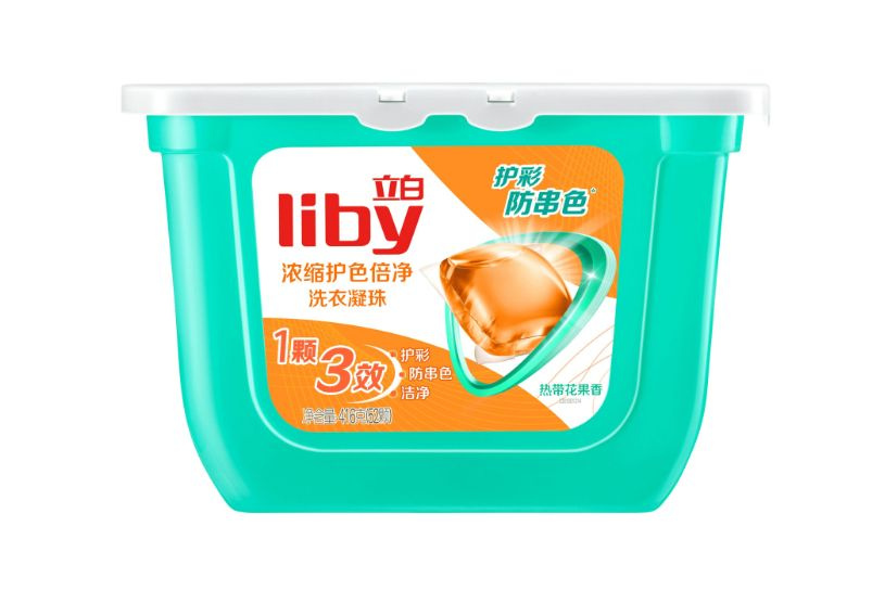 Liby Капсулы для стирки 3 в 1 Color для цветного белья 52 шт 416 гр  #1