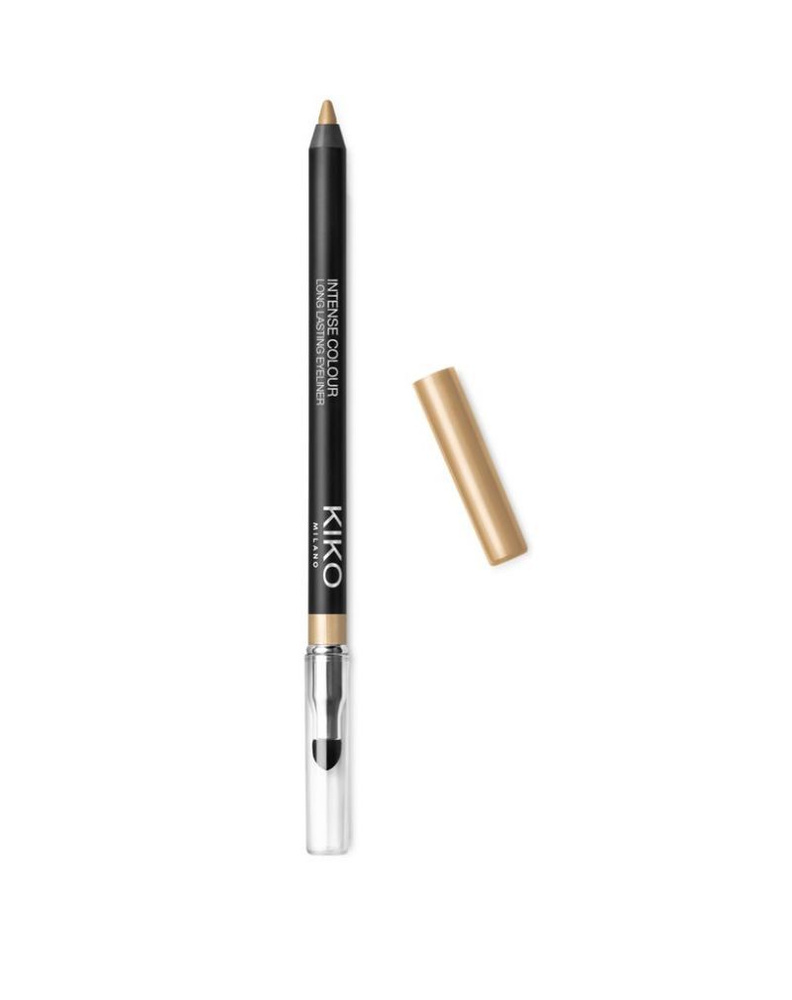 Стойкий интенсивный гладкоскользящий карандаш для внешних контуров глаз 17 Warm Gold  #1