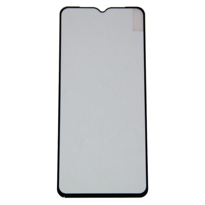 Защитное стекло для Tecno Pop 7 (BF6) (2.5D/полная наклейка) <черный>  #1