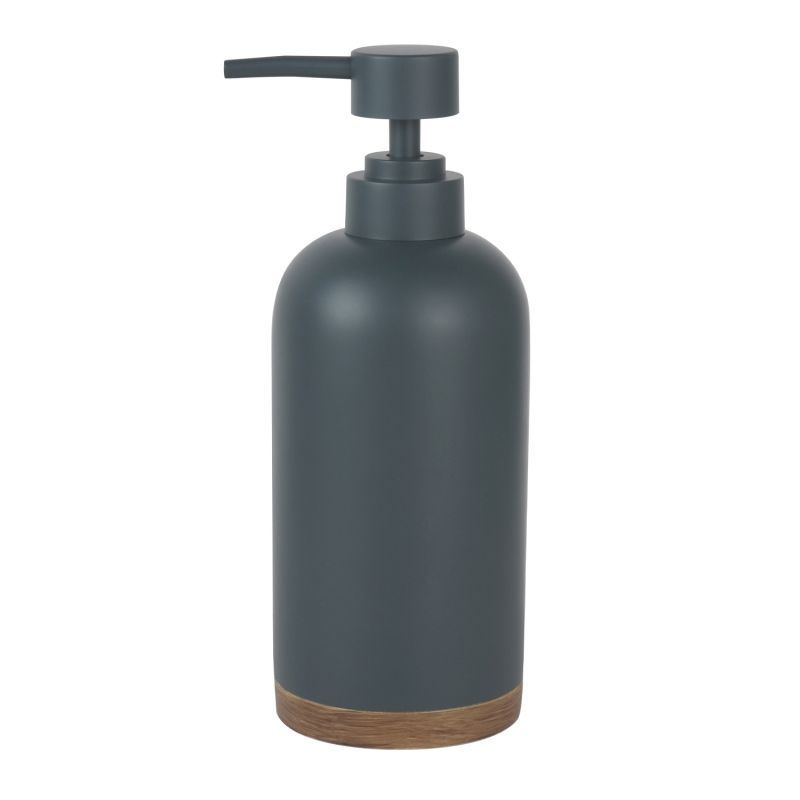 Дозатор для жидкого мыла WasserKraft Lopau K-3399 серый, полирезин  #1