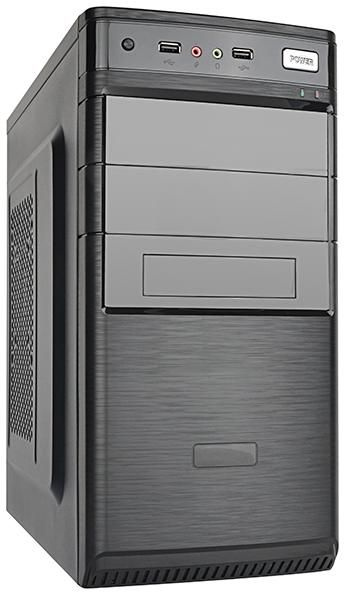 Smart Системный блок Корпус ПК без БП SX-C5835 microATX, 360*175*365mm, 0.4mm, 2xUSB, BLACK)  #1