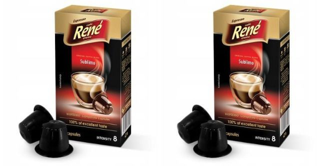 Rene Кофе капсульное Sublimo стандарта Nespresso 10 капсул, 2 уп. #1