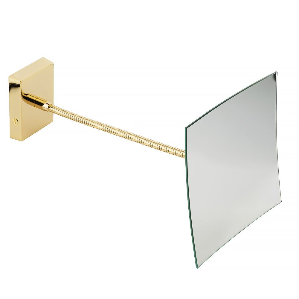 Зеркало настенное квадратное на гибком держателе KVANT #1