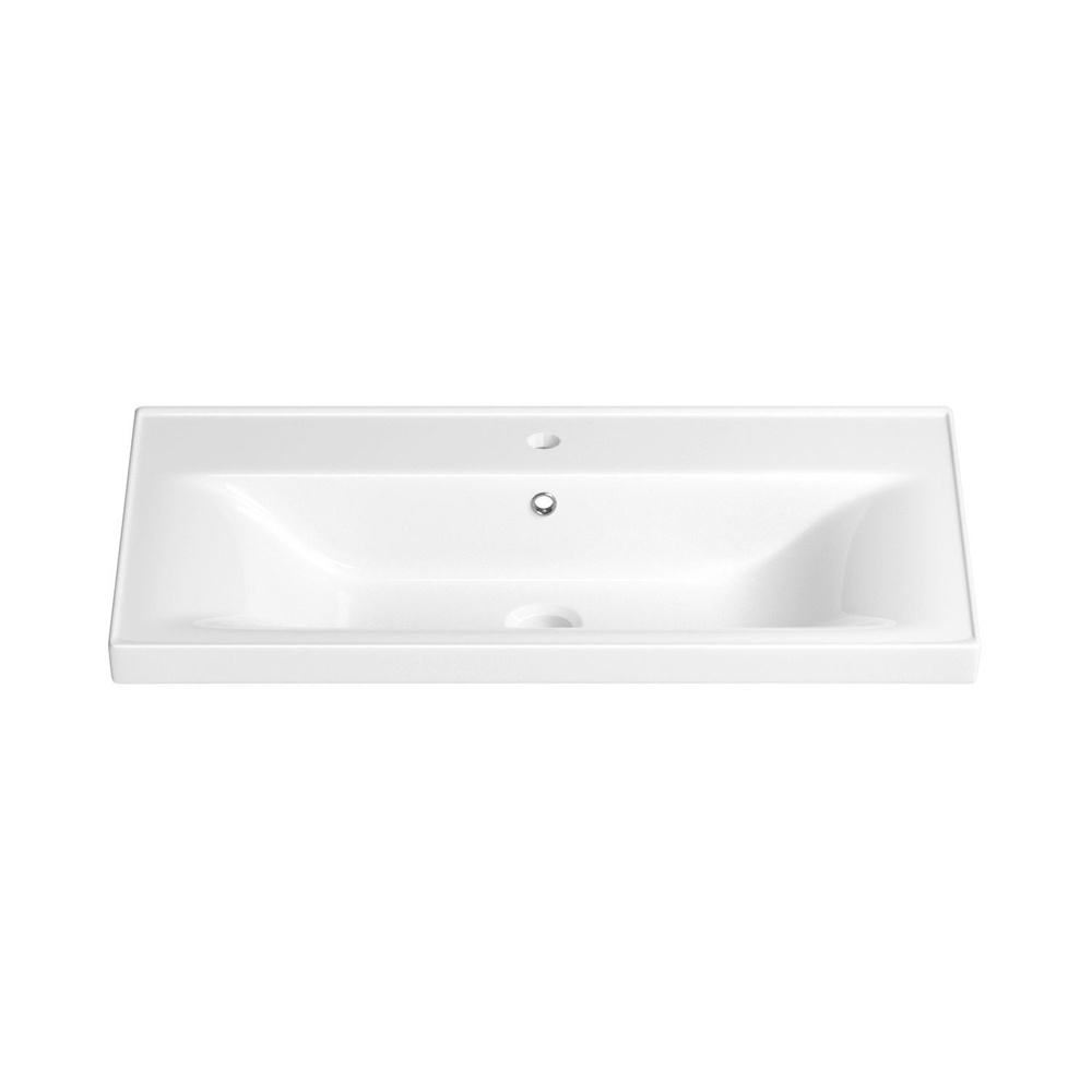 Подвесная/мебельная раковина для ванной Wellsee FreeDom 151105000: прямоугольная, ширина умывальника #1