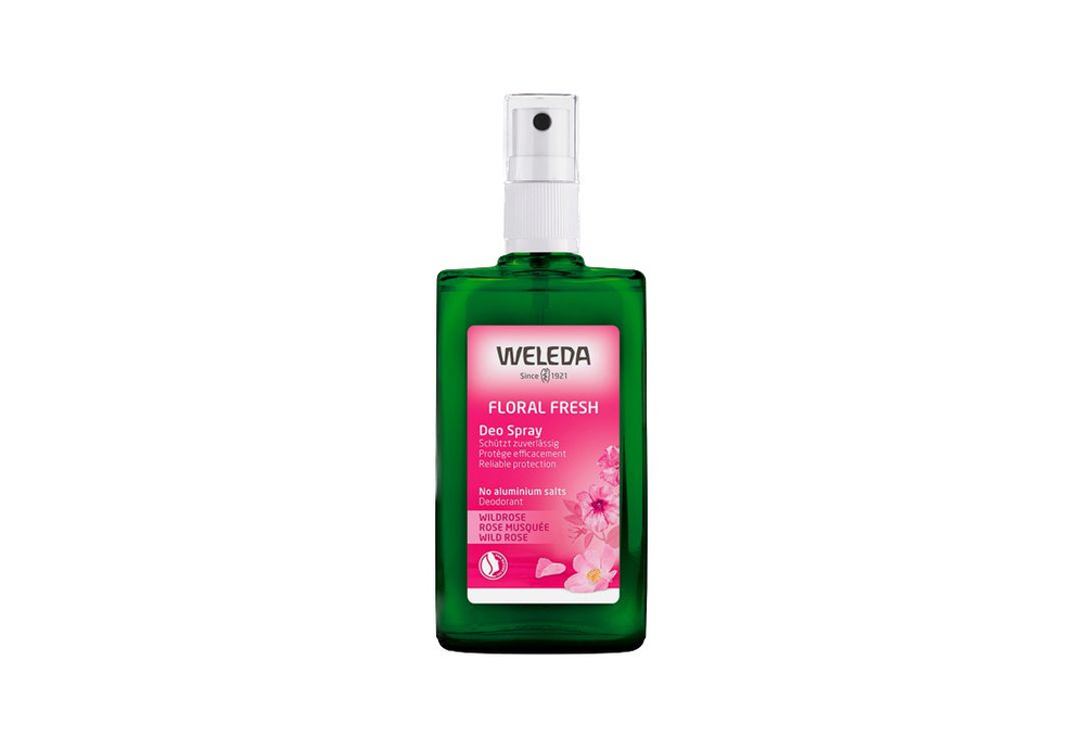 WELEDA Дезодорант с натуральными эфирными маслами розовый Wild Rose Deodorant  #1