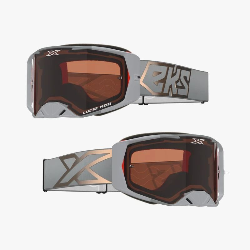 Мотоочки EKS X BRAND Lucid Goggle Grey Copper - Auburn Afterburner Lens #1