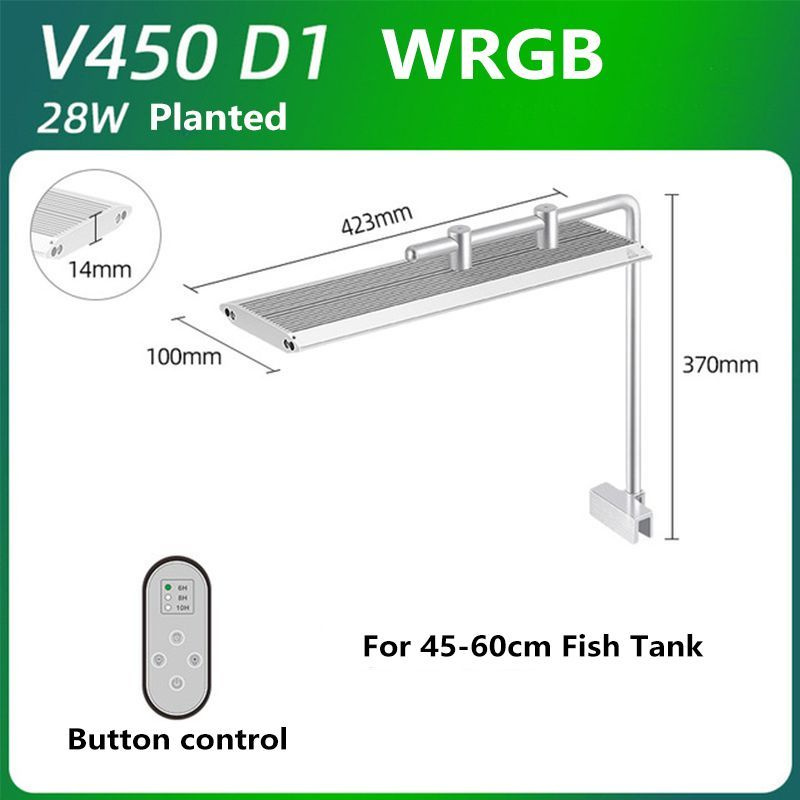 Серия WEEK AQUA V Led Aquarium Light RGB аквариумный светильник с ...