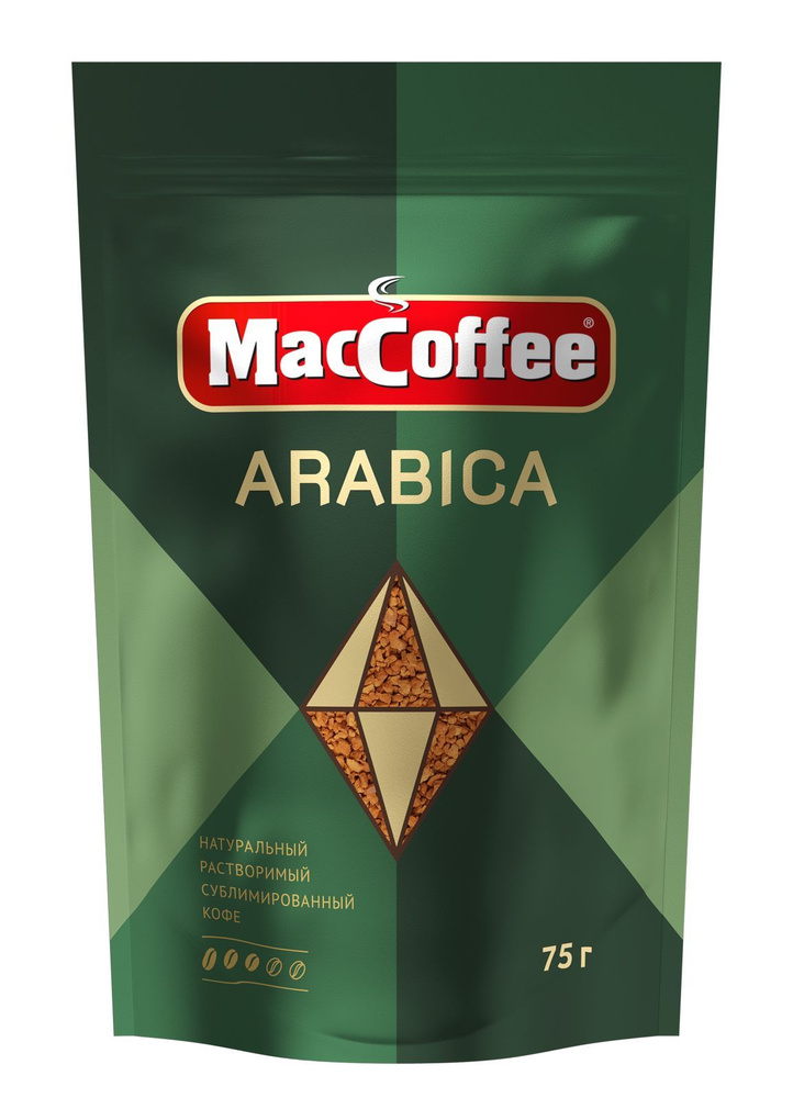 Кофе растворимый MacCoffee Arabica сублимированный, 75г #1