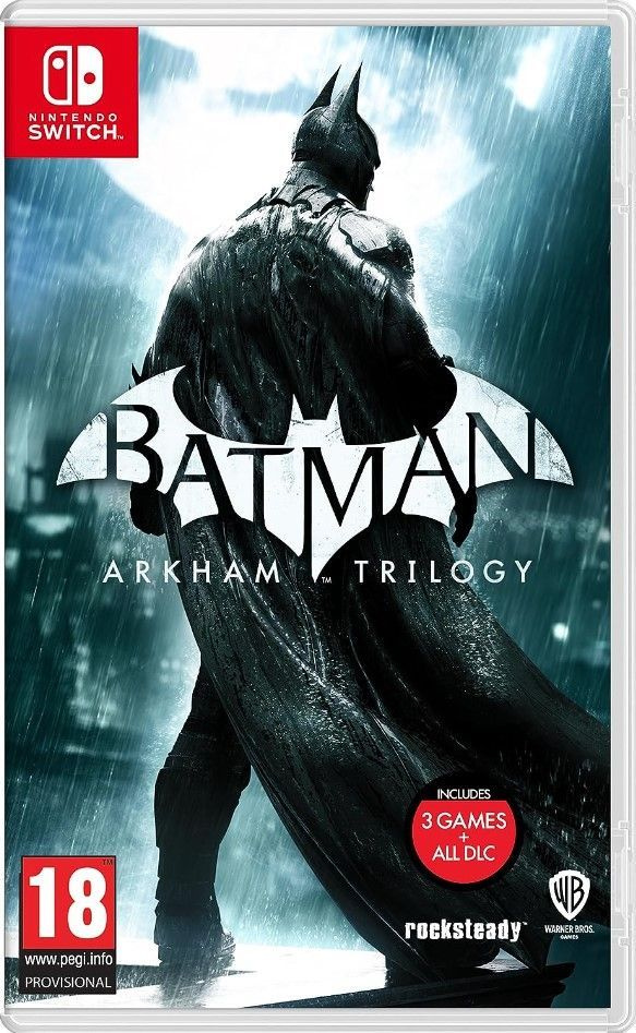 Игра Batman Arkham Trilogy (Nintendo Switch, Русские субтитры) #1