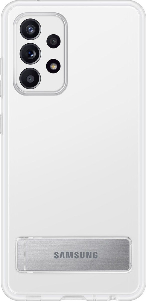 Накладка Samsung Clear Standing Cover для Samsung Galaxy A52 A525 EF-JA525CTEGRU прозрачная  #1
