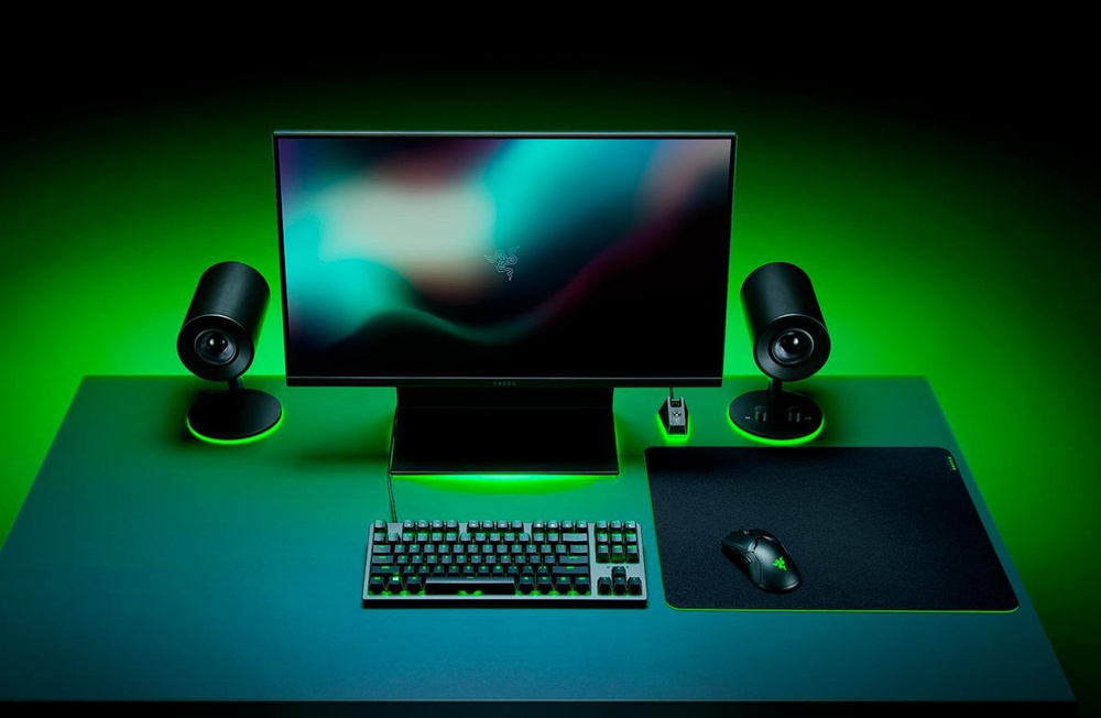 Razer Игровой коврик для мыши Коврик для компьютерной мыши Razer Gigantus V2 Large, L, черный  #1