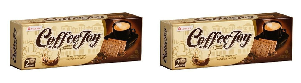 Coffee Joy Печенье кофейное, 90 г, 2 шт #1