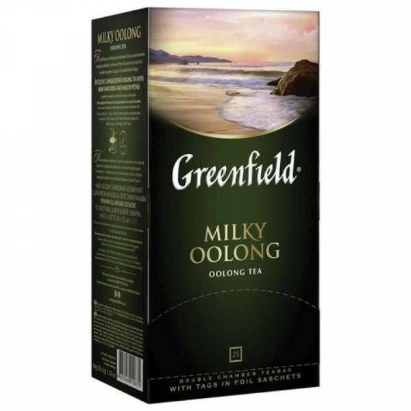 Чай зеленый Greenfield Milky Oolong 25 пак #1
