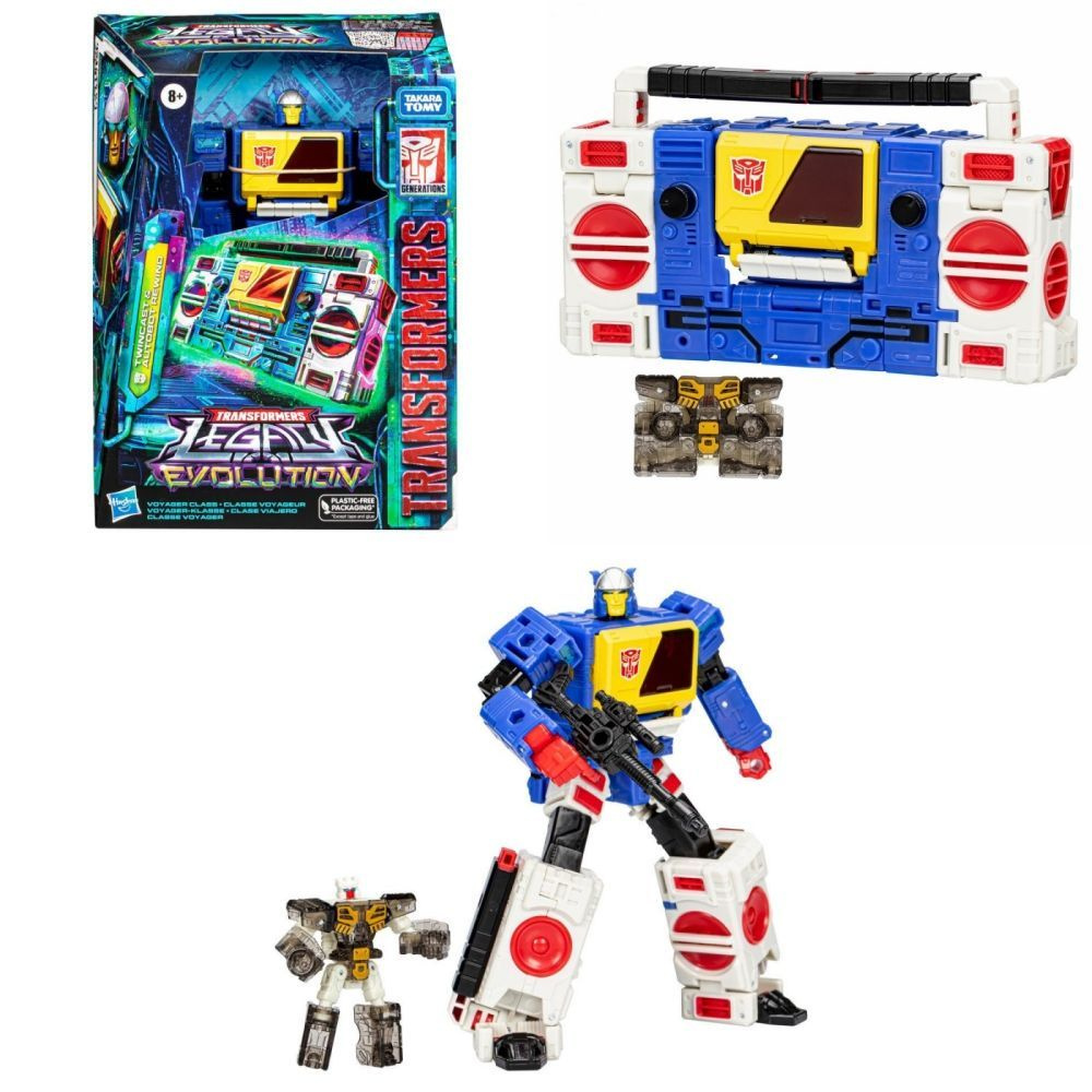 Трансформеры Hasbro Игрушка Legacy Evolution Voyager Twincast and Autobot Rewind 7 дюймов (17 см) F7208 #1