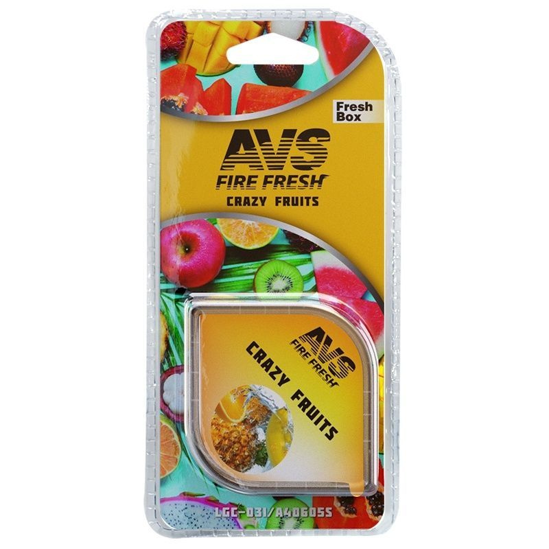 AVS Ароматизатор автомобильный, Дикие фрукты(Crazy Fruits), 30 мл  #1