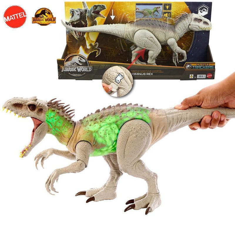 Фигурка динозавра Mattel Jurassic World Dino Trackers Camouflage N Battle Indominus Rex